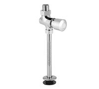 Vanne de Chasse D'eau de Toilette Poussoir en Alliage de Zinc Urinoir Bouton Vanne D'arrêt Automatique pour la Maison Salle de Bain Hôtel Toilette 1/2 Pouce