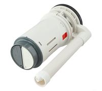 Vanne de chasse d'eau double avec fonction d'économie d'eau et bouton de réservoir, conçue pour remplacer les réservoirs d'eau des toilettes pour réduire la consommation d'eau (21 cm)