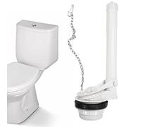 Vanne de Chasse d'eau - Kit de réparation de clapet de Remplissage Haute Performance à Une rangée - Bonne étanchéité - Côté - Type de clé - Accessoire pour réservoirs de Toilettes, Salle de Bain