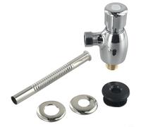 Vanne de chasse d'urinoir manuelle avec bouton poussoir d'arrêt automatique, dispositif de chasse d'eau en alliage pour toilettes publiques et salles de bains