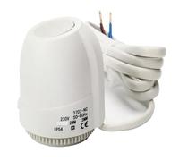 Vanne de chauffage au sol 230 V/24 V NC/NO AC, collecteur thermique électrique for thermostat de chauffage au sol(Normal Open,230V)