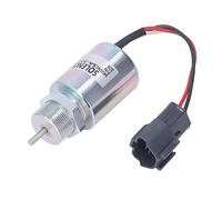 Vanne de Commande D'arrêt D'acier Inoxydable D'électrovanne D'arrêt de Carburant pour Mitsubishi L3E S3L S4L L3P DC12V