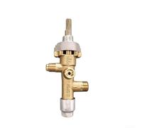Vanne de commande de gaz de four avec coupure de sécurité thermique - Kit de remplacement en métal pour l'entretien du brûleur de poêle (A)