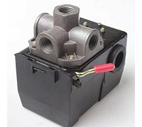 Vanne de commande de pressostat de compresseur d'air, 120psi, levier de déchargement à 4 ports, levier marche/arrêt, Kit de vanne d'économie d'énergie miniative