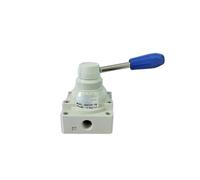 Vanne de commande manuelle 4 HV, angle de travail 90°, filetage G, 1/8, 1/4, 3/8, 1/2, 3/4(4HV310-15 G1-2,2PCS_MID-POSITION PRESSED)