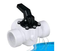 Vanne de commutation - Répartiteur de piscine, régulateur à trois ports, assemblage de rechange durable, connecteur anti-fuite | Idéal pour les systèmes de circulation de sources chaudes de spa