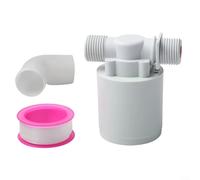 Vanne de contrôle automatique de niveau d'eau intérieure horizontale pour utilisation dans les châteaux d'eau, les systèmes d'aquaculture et le réapprovisionnement des piscines sans alimentation