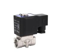Vanne de contrôle de fluide série 2S 2S030, à action directe et normalement fermée, type terminal 1/8" 1/4"(2S030-06,AC24V (-E))
