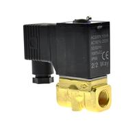Vanne de contrôle de fluide série 2W 2W030 2W030-06 2W030-08, à action directe et normalement fermée, Type terminal 1/8 "1/4"(2W030-08,DC24V (-B))