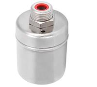 Vanne de contrôle de niveau d'eau de vanne à flotteur d'eau automatique 1/2in vanne à bille flottante en acier inoxydable pour réservoirs d'eau tours piscines