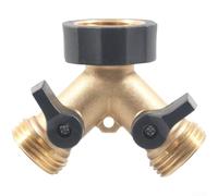 Vanne de contrôle de pression d'eau pour camping-car avec boîtier en laiton GHT de 1,9 cm réglable de 0 à 160 PSI et élément de filtre intégré (G)