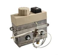 Vanne de contrôle de température du gaz 710, plage de 120 à 200 °C, pression d'entrée de 50 mbar, pour les installations de four vapeur commerciales