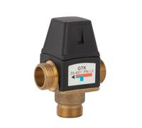 Vanne de Contrôle de Température Vanne Thermostatique Mélangeuse Régulateur de Température Mitigeur Thermique Construction Laiton Résistante Mélange, DN25