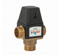 Vanne de Contrôle de Température Vanne Thermostatique Mélangeuse Régulateur de Température Mitigeur Thermique Raccordement Fileté Mâle Insertion Dans, DN20