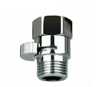 Vanne de contrôle du débit en laiton G1/2" Robinet d'arrêt de douche disque céramique pour salle de bain économie d'eau