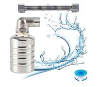 Vanne de contrôle du Niveau d'eau, Vanne à Flotteur Automatique, Vanne à Flotteur En Acier Inoxydable, Regulateur Niveau eau Piscine, Pour Réservoirs D'Eau, Piscines, Tours D'Eau