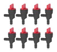 Vanne de Coupure de Carburant 1/4 Pouces à 90 Degrés avec Vanne de Gaz Droite, Accessoire pour Oregon, MTD, Cub Cadet, Stratton