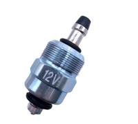 Vanne De Coupure D'huile 12 V 24 V, Électrovanne De Pompe À Huile For Générateur Diesel, Ensemble De Pompe D'injection De Carburant 178F 186F 188F 192F, Pièces De Groupe Électrogène(12V)