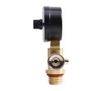 Vanne de décharge d'air en laiton Rv40600 (98209800) pour systèmes de filtre de piscine série 4000 - Compatible avec Fns Clean Clear Jaune/Noir Filetage 23,1 x 16,7 mm