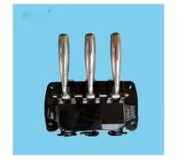 Vanne de décharge de bloc frontal for machines à glaces - avec tiges, capuchons de modelage, trois supports, compatible avec BZL/VEVOR