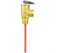 Vanne de décharge de pression en laiton, filetage NPT 1,27 cm, 150 PSI pour Atwood pour chauffe-eau Dometic RV avec ressort en acier inoxydable 100 °C