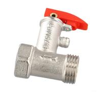 Vanne de décharge de pression pour chauffe-eau électrique DN15 Filetage G12 Laiton 0 7 MPa pour conduite d'eau froide pour libérer la pression et prolonger la durée de vie du réservoir