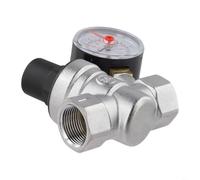 Vanne de décharge d'eau réglable en laiton 1,9 cm DN20 avec jauge pour usage domestique ou industriel