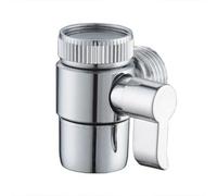 Vanne de dérivation 3/4 pour robinet de lavabo Argent