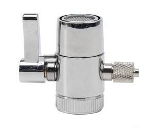 Vanne de dérivation montée sur le comptoir avec sortie G1/4" pour connecter le tube de filtre à eau aux unités RO RO DI