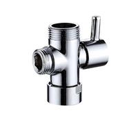 Vanne de dérivation pour pomme de douche, Robinet inverseur de douche en laiton à 3 voies G3/4 G1/2, accessoires de salle de bain(20mm Female)