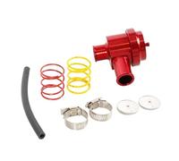 vanne de dérivation vanne de contrôle Vanne de dérivation de recirculation Turbo pour 1998-2006, compatible avec Audi 1.8T 2.7T, compatible avec Volkswagen Golf Jetta 2000-2005(Red)