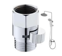 Vanne de douche compacte - Valve de régulation du débit d'eau, vanne de réglage du volume | Vanne de pommeau de douche durable, indispensable dans la salle de bain à la maison pour un contrôle précis