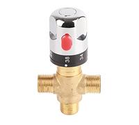 Vanne De Douche, Laiton Mélangeur Thermostatique De Valve De Mélangeur Pour Mitigeur Thermostatique Robinet Douche Baignoire Salle De Bain Cuisine