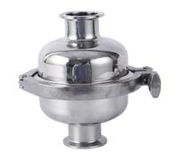 Vanne de filtration sanitaire en ligne en acier inoxydable 304, tube de 38, 51, 63 mm, 1,5", 2", 2,5", triple collier de serrage, diamètre extérieur du corps 76-219 mm, for brassage maison(38mm K50.5