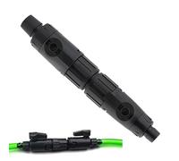 Vanne de filtre d'aquarium - Vanne d'eau à libération rapide | Déconnexion du aquarium avec réducteur de tuyau | Valve de tuyau de cuve à poisson | Adaptateur de contrôle du débit d'eau pour les pompe