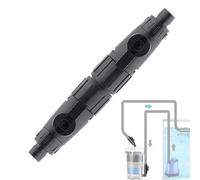 Vanne de filtre d'aquarium - Vanne d'eau à libération rapide | Déconnexion du aquarium avec réducteur de tuyau | Valve de tuyau de cuve à poisson | Adaptateur de contrôle du débit d'eau pour les pompe