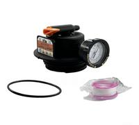 Vanne de libération d'air manuelle 2420MAR2 pour grille Hayward Pro-Gro-D et pour filtres à cartouche transparente de natation, filtre de piscine en plastique haute résistance Assemblée de soulagement