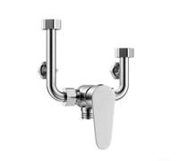 Vanne de mélange électrique pour chauffe-eau en acier inoxydable, vanne en forme de U pour usage domestique (1)
