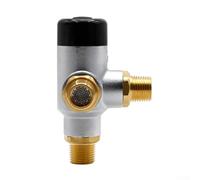 Vanne de mélange thermostatique en laiton, vanne de mélange d'eau chaude et froide pour chauffe-eau de camping-car, contrôle de la température de l'eau à trois voies, économie d'espace