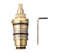 Vanne de noyau de cartouche thermostatique en laiton pour contrôle de la température de la douche, pièce de rechange pour mitigeur de douche, kit de réparation