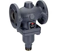 vanne de passage directe Danfoss DN150 065B2463 Kvs 280, PN40, GS-C25, aller, gauche, flan