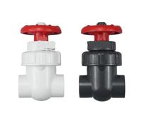 Vanne De Porte UPVC ID 20/25/32/40/50mm, 1 Pièce, Contrôle De Débit De Précision, Boule De Commutation En PVC for Jardin, Irrigation Et Aquarium