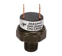 Vanne de pressostat pour compresseur d’air en acier inoxydable, interrupteur universel de régulation de la pression d’air pour klaxons de voiture et de train ainsi que pour les (165-200PSI)