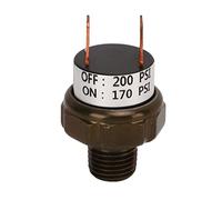 Vanne de pressostat pour compresseur d’air en acier inoxydable, interrupteur universel de régulation de la pression d’air pour klaxons de voiture et de train ainsi que pour les (170-200PSI)