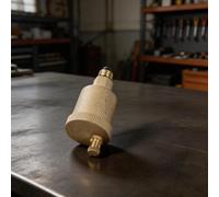 Vanne de purge d'air automatique 3/8" pour radiateurs d'eau chaude avec corps en laiton et raccord fileté externe pour machines de chauffage