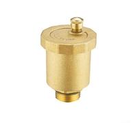 Vanne de Purge d'Air Automatique en Laiton 1/2" pour Chauffage - Soupape Évacuation Compacte Résistante(1/2'')