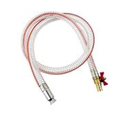 Vanne de raccordement en acier inoxydable 1 à 5 m, tuyau flexible et distribution d'eau double usage(1M)