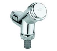 GROHE Vanne de raccordement chromée – conception à siège incliné