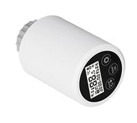 Vanne de Radiateur Intelligente, Vanne Thermostatique Intelligente Contrôle de L'application Mobile RéGlage du ContrôLeur de Radiateur Vanne de Radiateur Thermostatique Programmable pour Bureau à