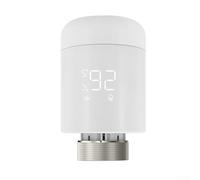 Vanne de radiateur thermostatique intelligente, compatible avec Zigbee, thermostat de radiateur programmable pour systèmes de chauffage domestique avec protection contre le gel et prise en charge de